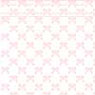 Dollhouse Miniature 1/2In Scale Wallpaper: Bows, Rose